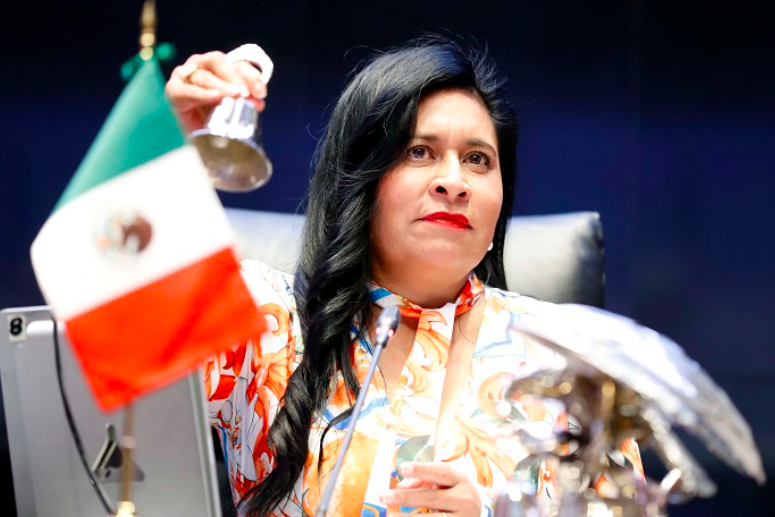 La Presidenta del Senado valora exhortar a SCJN resolver temas prioritarios que tienen años de retraso