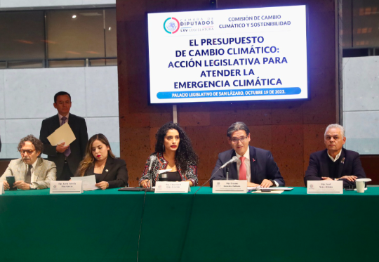 CÀMARA DE DIPUTADOS ANALIZA PRESUPUESTO Y ACCIONES LEGISLATIVAS PARA ATENDER LA EMERGENCIA CLIMÁTICA