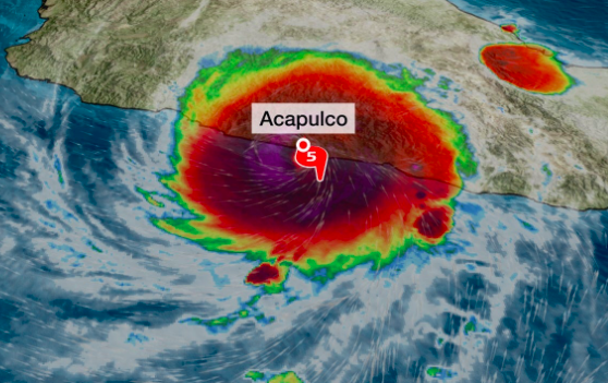 ‘OTIS’ SE CONVIERTE EN UN CATASTRÓFICO HURACÁN CATEGORÍA 4; PODRÍA CONVERTIRSE EN 5