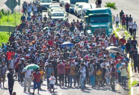 PARTE DESDE CHIAPAS NUEVA CARAVANA DE MIGRANTES