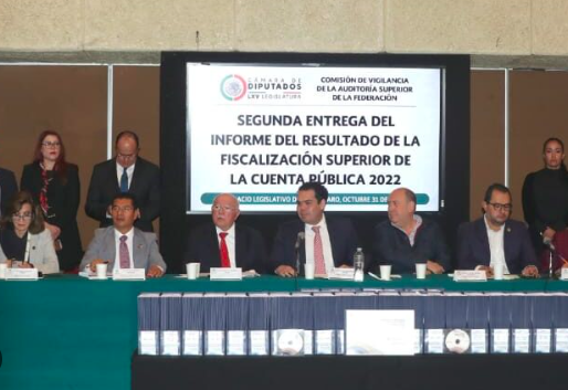 ENTREGA ASF A DIPUTADOS RESULTADOS DE LA FISCALIZACIÓN DE LA CUENTA PÙBLICA  2022, OBSERVA IRREGULARIDADES POR 7 MMDP
