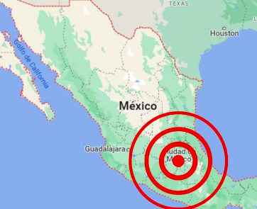 SE REGISTRAN TEMBLORES EN CHIAPAS, OAXACA, VERACRUZ Y TABASCO