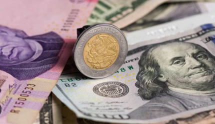 EL PESO MEXICANO SUFRE DEPRECIACIÒN FRENTE AL DÓLAR ESTADOUNIDENSE