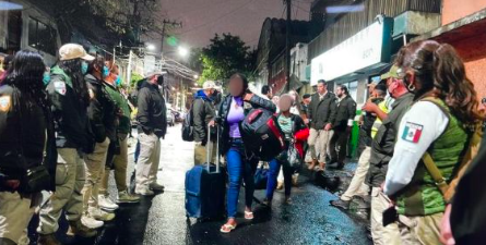 DETIENE INM A 246 MIGRANTES DE VARIOS PAÌSES EN ÁREAS PÚBLICAS DE LA CDMX