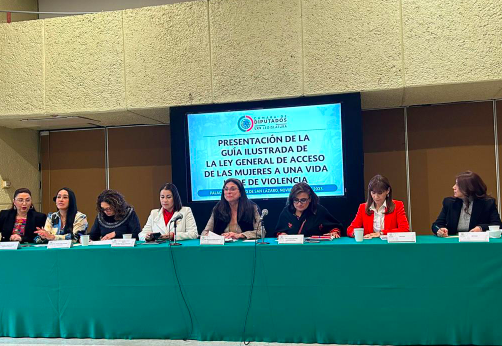 PRESENTAN A DIPUTADOS LA GUÍA ILUSTRADA DE LA LEY GENERAL DE ACCESO DE LAS MUJERES A UNA VIDA LIBRE DE VIOLENCIA