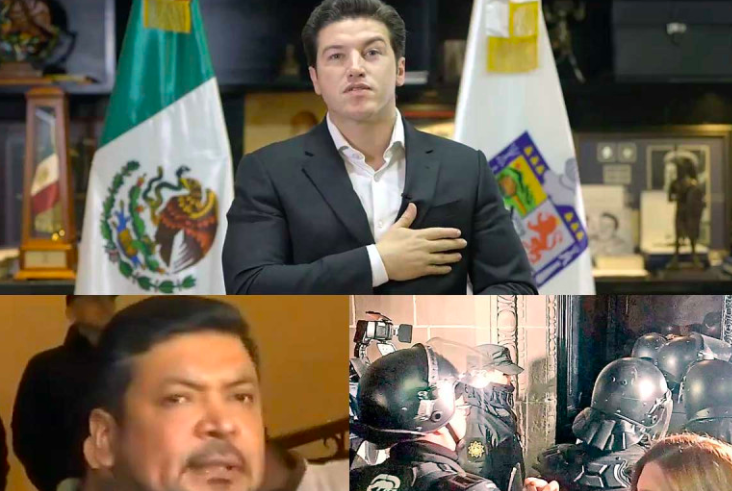 Samuel regresa a NL; no se va a campaña; sigue disputa legal por gobierno estatal
