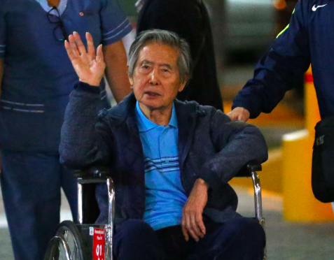 TRIBUNAL DE PERÚ ORDENA LIBERACIÓN DEL EX PRESIDENTE FUJIMORI; CUMPLÌA CONDENA POR CRÌMENES DE LESA HUMANIDAD