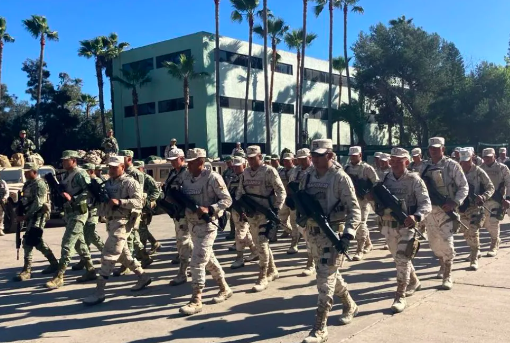 LLEGAN OTROS 600 ELEMENTOS DEL EJÉRCITO A TIJUANA, BC, PARA HACER FRENTE A LA INSEGURIDAD