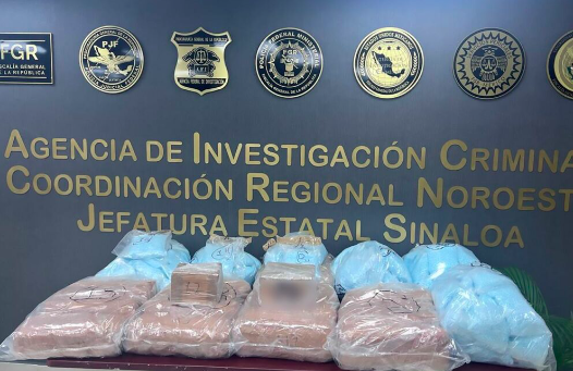 ASEGURA LA FGR EN SINALOA UN MILLÒN DE PASTILLAS DE FENTANILO Y 80 KILOS DE PASTA DE COCAÍNA Y METANFETAMINA