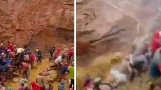 COLAPSO DE MINA ILEGAL DE ORO EN VENEZUELA DEJA 16 MUERTOS Y ONCE HERIDOS; TRABAJABAN A CIELO ABIERTO
