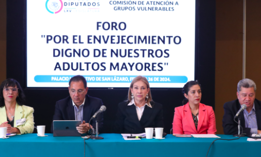 COMISIÓN DE DIPUTADOS REALIZA EL FORO “POR UN ENVEJECIMIENTO DIGNO PARA NUESTROS ADULTOS MAYORES”