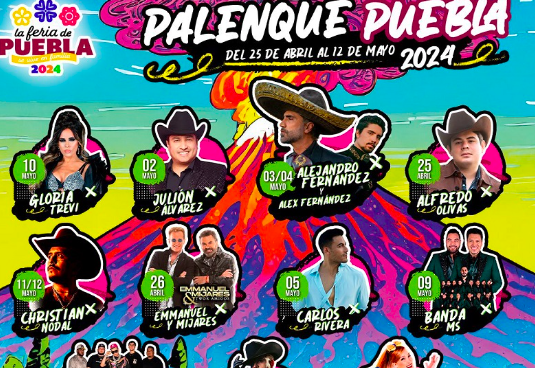 FERIA DE PUEBLA 2024 CONTARÀ CON ALEJANDRO SANZ, MALUMA, CAIFANES, ENRIQUE IGLESIAS Y MARCO ANTONIO SOLÌS