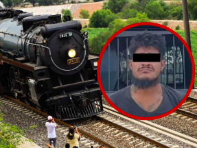 DETIENEN A SUJETO POR INTENTO DE SABOTAJE A LA LOCOMOTORA «LA EMPERATRIZ» EN MONTERREY