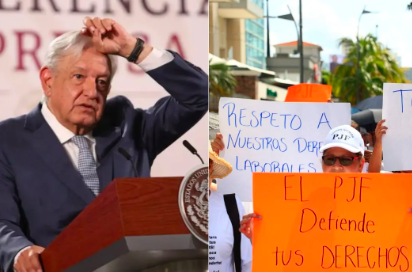 URGE REFORMA AL PODER JUDICIAL; DELINCUENCIA ORGANIZADA Y DE CUELLO BLANCO LO TIENEN SECUESTRADO: AMLO