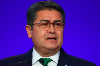 CONDENAN A 45 AÑOS DE CÁRCEL A EX PRESIDENTE DE HONDURAS POR NARCOTRÁFICO