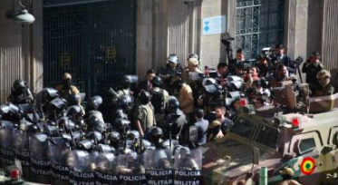 EL CONGRESO DE LA UNIÓN CONDENA INTENTO DE GOLPE DE ESTADO EN BOLIVIA