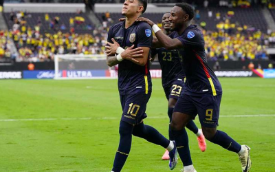 ECUADOR TOMA OXÍGENO EN COPA AMÉRICA AL VENCER A JAMAICA