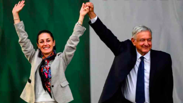 ASEGURAN AMLO Y SHEINBAUM QUE MÈXICO VIVIRÀ UNA TRANSICIÒN INÈDITA