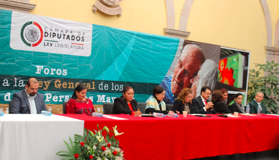 REALIZAN EN LA CÁMARA DE DIPUTADOS FORO EN PRO DEL ADULTO MAYOR