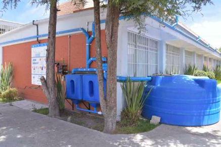 PIDEN A SEP QUE IMPLEMENTE SISTEMAS PARA CAPTAR Y REUTILIZAR EL AGUA EN ESCUELAS