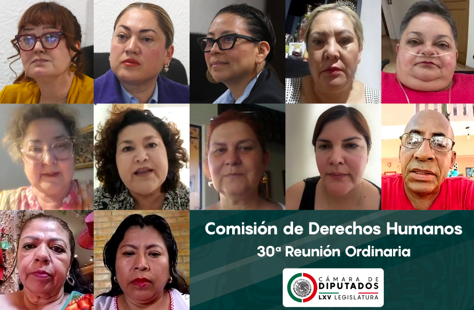 COMISIÓN DE DERECHOS HUMANOS CONCLUYE SUS ACTIVIDADES DE LA LXV LEGISLATURA