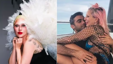 LA CANTANTE LADY GAGA SE DEJA VER CON SU PROMETIDO MICHAEL POLANSKY