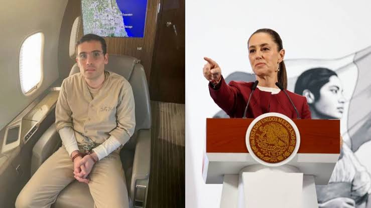 SHEINBAUM REPROCHA A EU NEGOCIACIÒN CON OVIDIO GUZMÀN; PIDE QUE EXPLIQUE PORQUÈ PROTEGE A SU FAMILIA