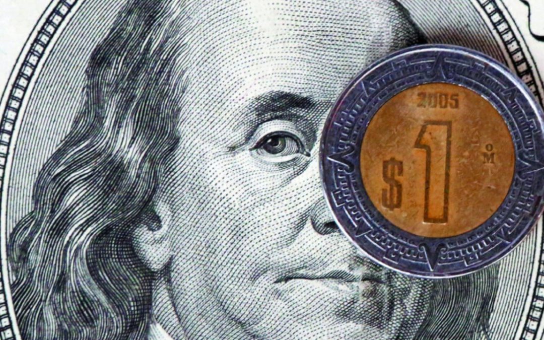 RESISTE PESO MEXICANO PRESIONES DEL DÓLAR; CIERRA EN 19.38, SU MEJOR NIVEL DESDE OCTUBRE DE 2025