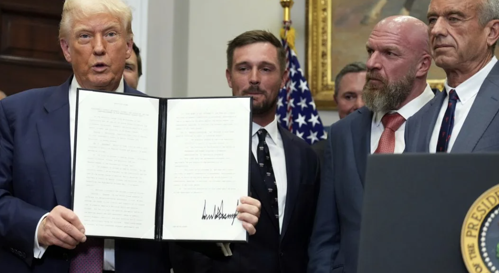 IMPONE TRUMP ARANCELES RECÍPROCOS DE ENTRE 10 Y 41% A VARIOS PAÍSES; NO INCLUYE A MÈXICO