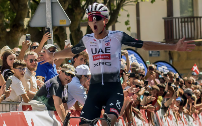 EL CICLISTA MEXICANO ISAAC DEL TORO SE REIVINDICA EN EL CIRCUITO DEL GETXO
