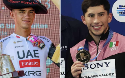 SHEINBAUM FELICITA A RANDAL WILLARS E ISAAC DEL TORO POR SUS TRIUNFOS DEPORTIVOS