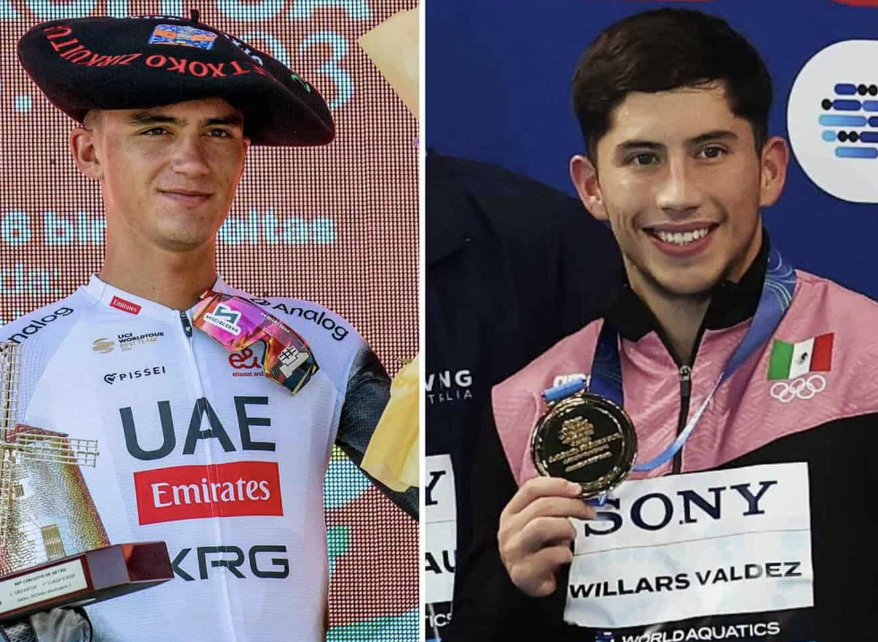 SHEINBAUM FELICITA A RANDAL WILLARS E ISAAC DEL TORO POR SUS TRIUNFOS DEPORTIVOS