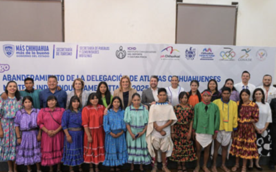 ATLETAS RARÁMURIS REPRESENTARÁN A MÉXICO EN JUEGOS INDÍGENAS DE CANADÁ