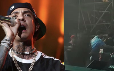 EL CANTANTE DE `TUMBADOS` NATANAEL CANO GOLPEA A DJ DURANTE CONCIERTO EN BAJA FEST