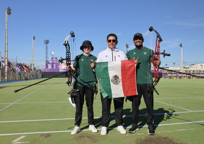 MÉXICO GANA EL ORO EN TIRO CON ARCO FEMENIL DURANTE LOS PANAMERICANOS JUNIOR
