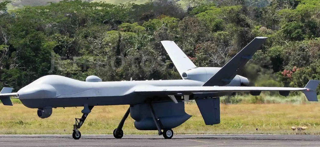 DRON DE EU SOBREVUELA TEJUPILCO, ESTADO DE MÉXICO, EN APOYO A INVESTIGACIONES; NO ES NAVE MILITAR