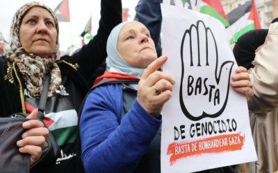 REPUDIAN GENOCIDIO EN GAZA AL INSTALAR EL GRUPO DE AMISTAD MÉXICO-PALESTINA EN SAN LÀZARO