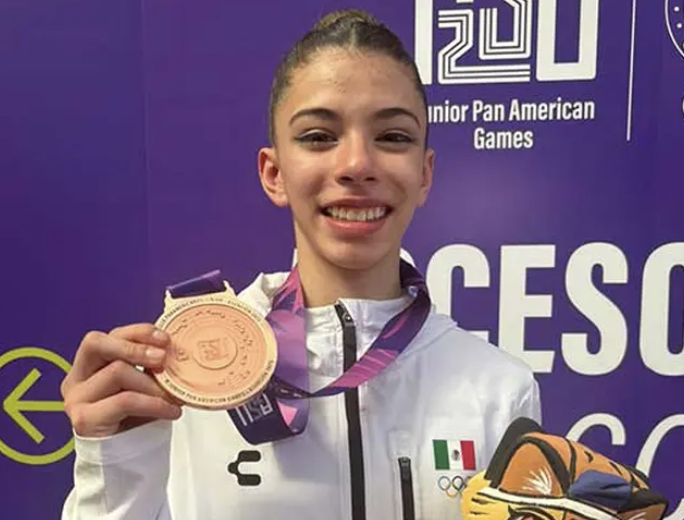 MÉXICO SUMA DOS OROS, UNA PLATA Y UN BRONCE EN GIMNASIA DE LOS PANAMERICANOS JUNIOR