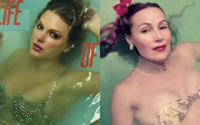 TAYLOR SWIFT VS. DOLORES DEL RÍO; PORTADA DE DISCO DESATA COMPARACIONES CON LA ACTRIZ MEXICANA