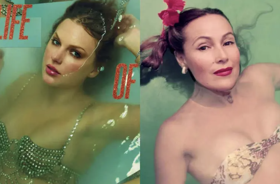 TAYLOR SWIFT VS. DOLORES DEL RÍO; PORTADA DE DISCO DESATA COMPARACIONES CON LA ACTRIZ MEXICANA