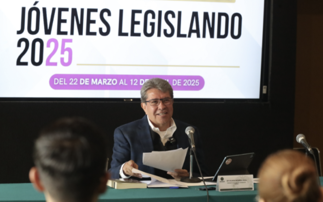 SEMINARIO “JÓVENES LEGISLANDO 2025” REFLEJA EL COMPROMISO DEL CONGRESO CON LA JUVENTUD: MONREAL