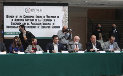 ANUIES ENTREGA A DIPUTADOS ESTADOS FINANCIEROS AUDITADOS E INFORMES DE LOGROS ACADÉMICOS