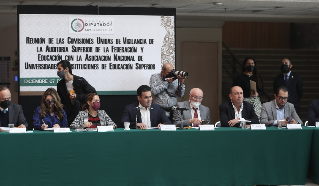 ANUIES ENTREGA A DIPUTADOS ESTADOS FINANCIEROS AUDITADOS E INFORMES DE LOGROS ACADÉMICOS
