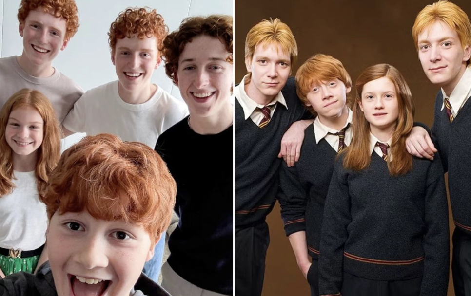 REVELAN CASTING DE LOS HERMANOS WEASLEY DE HARRY POTTER EN SERIE DE HBO