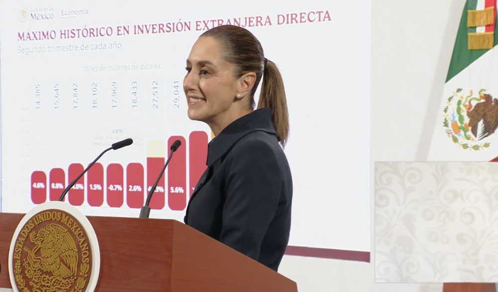 PESE A ARANCELES, MÈXICO LOGRA NUEVO MÀXIMO HISTÒRICO EN INVERSIÒN EXTRANJERA: 34.2 MMDD EN SEGUNDO SEMESTRE