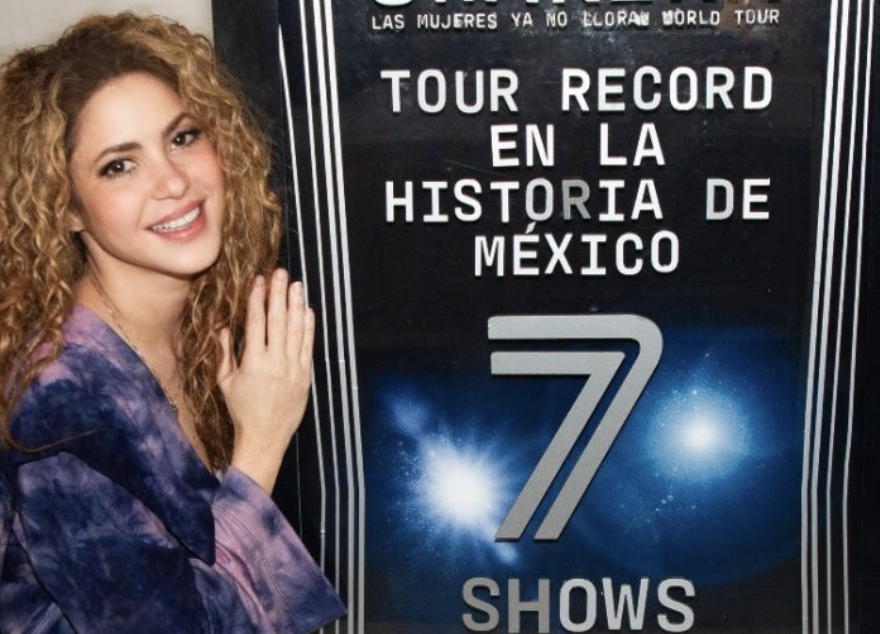 SHAKIRA REGRESA A MÈXICO; SERÀN SUS ÚLTIMOS CONCIERTOS DE LA GIRA “LAS MUJERES YA NO LLORAN”