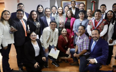 DIPUTADOS DE LA COMISIÓN DEL BIENESTAR REVISAN CON ARIADNA MONTIEL PROGRAMA SOCIALES