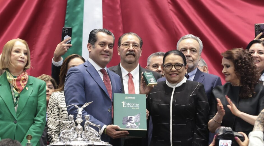 EL CONGRESO RECIBIÓ EL PRIMER INFORME DE GOBIERNO DE LA PRESIDENTA CLAUDIA SHEINBAUM