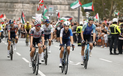 SUSPENDEN LA VUELTA CICLISTA A ESPAÑA POR LAS PROTESTAS CONTRA EL GENOCIDIO DE ISRAEL