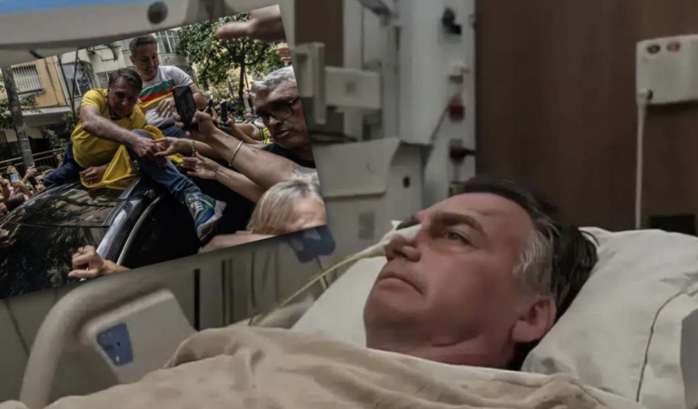BOLSONARO, CONDENADO POR GOLPISMO, ES LLEVADO DE URGENCIA A UN HOSPITAL